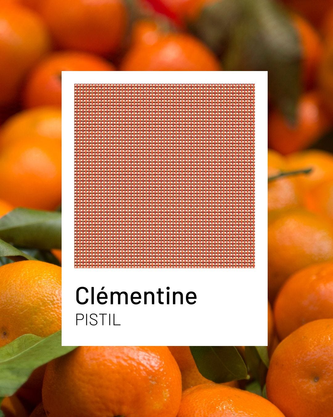 Clémentine, a bright and sunny shade from the Pistil collection by Lafuma Mobilier