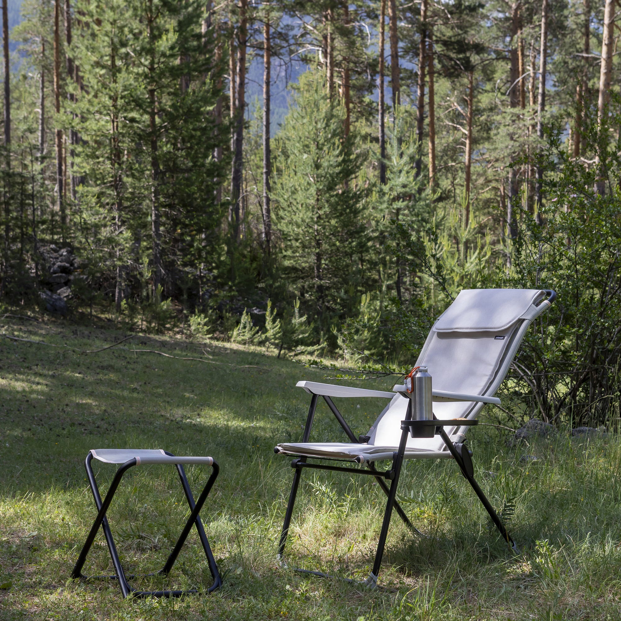 Cup Holder for Reclining Chair - Relax, Zen-It, Cham Elips, Low Elips, Alu Cham, Alu Low - Polymère - Black Noir