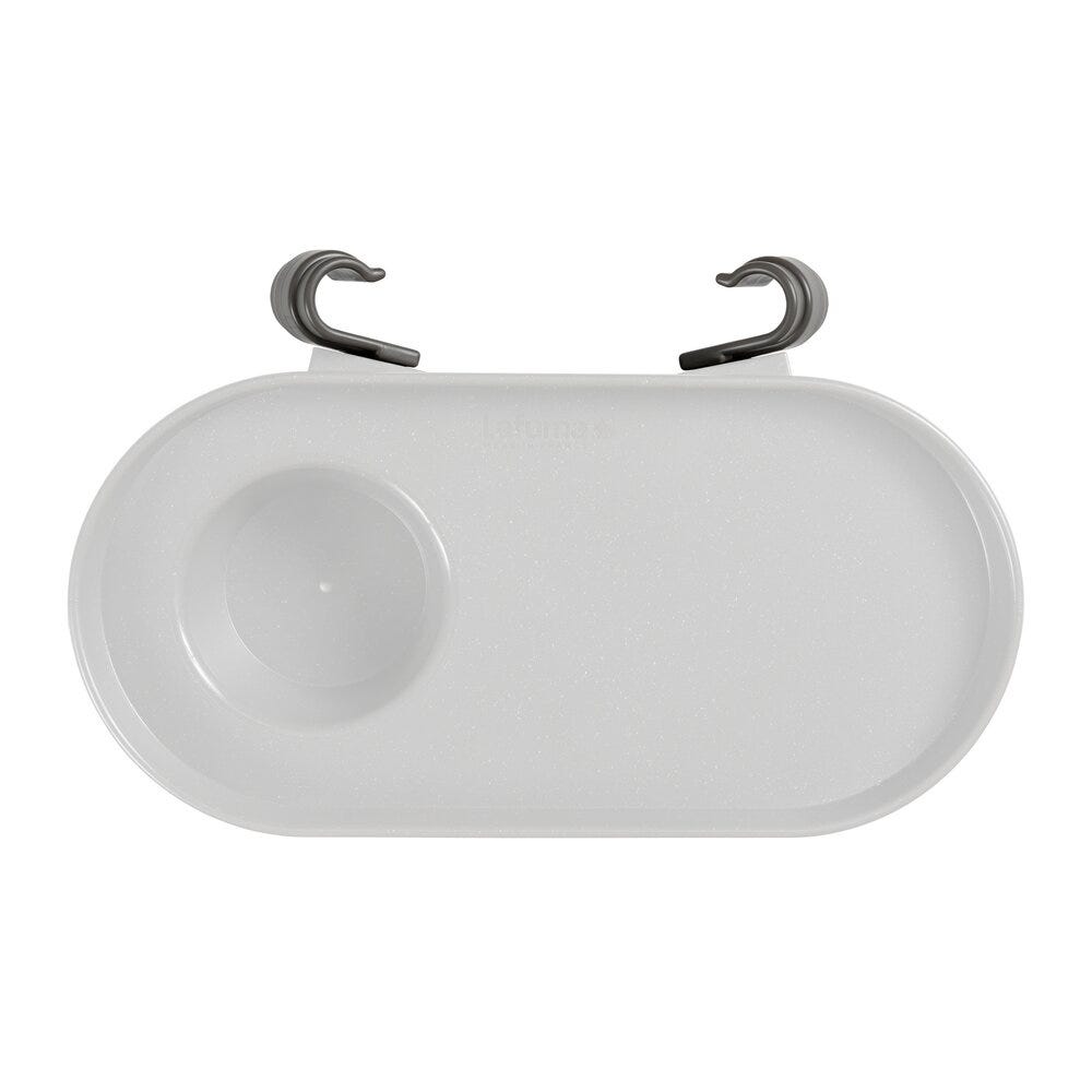 Replacement cup holder clips (x2) -  - Polymère - Grey Titane